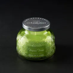 Duftkerze Happy Home Schmuckdöschen — Green Tea & Lemon - Casa-Millefiori
