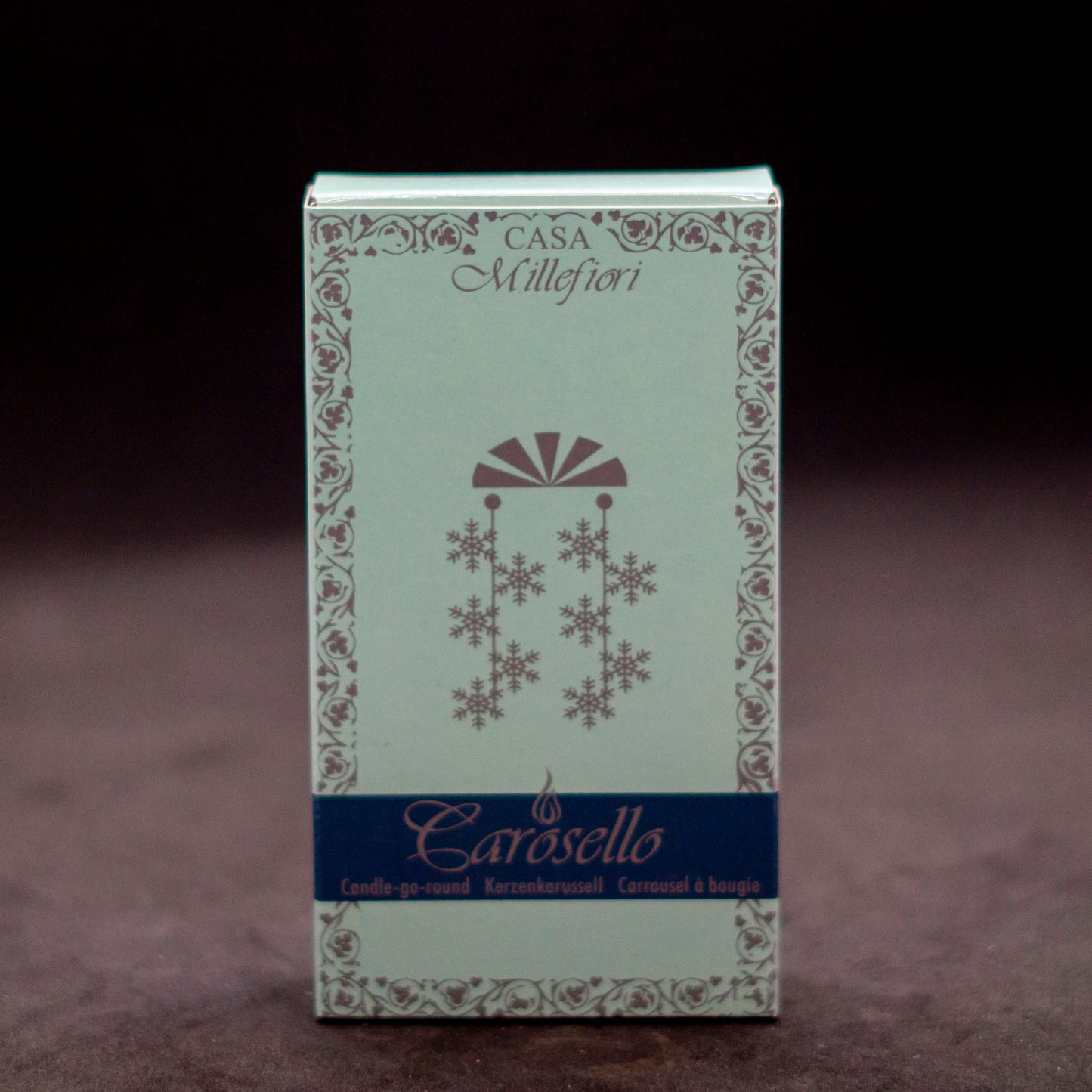 Carosello argent, flocons de neige