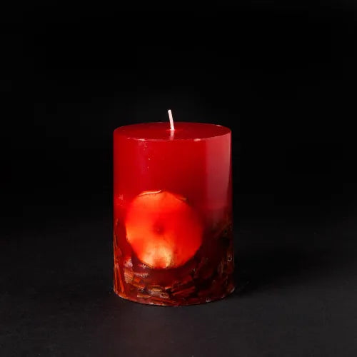 Botanica Potpourri scented candle (7 x 10 cm), baked apple