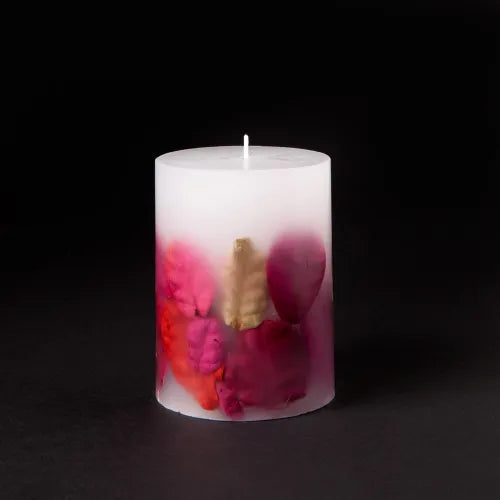 Botanica Potpourri-Scented Candle (7 x 10 cm) rose petals